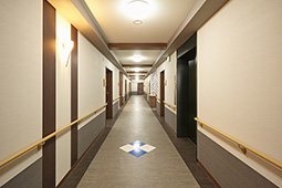 写真：１階廊下